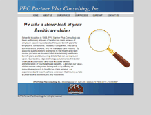 Tablet Screenshot of partnerplusconsulting.com